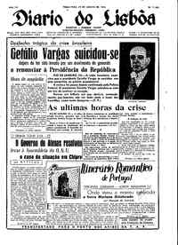 Terça, 24 de Agosto de 1954