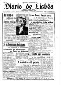 Sexta,  3 de Setembro de 1954 (2ª edição)