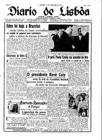 Sábado, 11 de Setembro de 1954