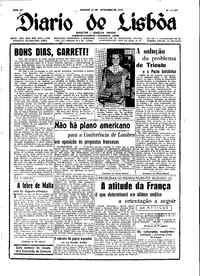 Sábado, 25 de Setembro de 1954