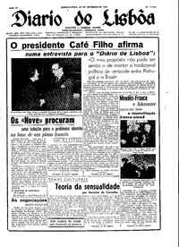 Quarta, 29 de Setembro de 1954