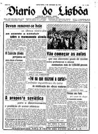 Sexta,  1 de Outubro de 1954 (1ª edição)