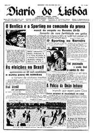 Domingo,  3 de Outubro de 1954 (1ª edição)