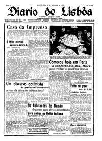 Quinta, 21 de Outubro de 1954