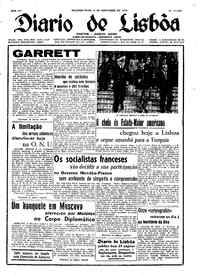 Segunda,  8 de Novembro de 1954