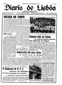 Quarta, 10 de Novembro de 1954