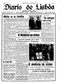 Quinta,  2 de Dezembro de 1954 (1ª edição)