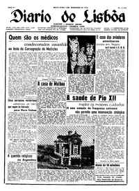 Sexta,  3 de Dezembro de 1954