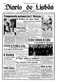 Domingo,  5 de Dezembro de 1954