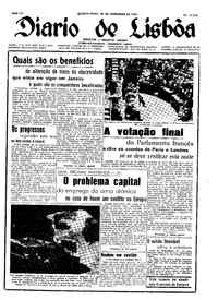 Quarta, 29 de Dezembro de 1954