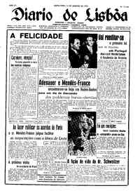 Sexta, 14 de Janeiro de 1955