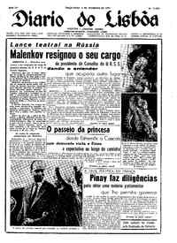 Terça,  8 de Fevereiro de 1955