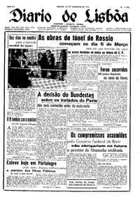 Sábado, 26 de Fevereiro de 1955