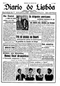 Domingo,  8 de Maio de 1955 (1ª edição)