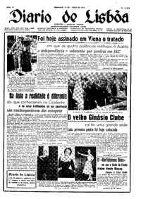 Domingo, 15 de Maio de 1955 (1ª edição)