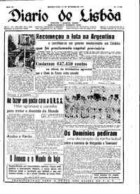 Quarta, 21 de Setembro de 1955