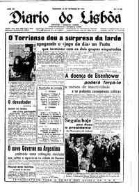 Domingo, 25 de Setembro de 1955 (2ª edição)