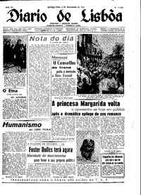 Quarta,  2 de Novembro de 1955 (1ª edição)