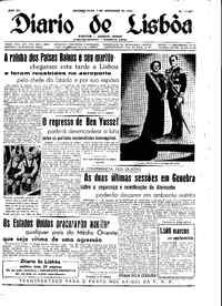 Segunda,  7 de Novembro de 1955 (1ª edição)