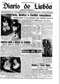 Domingo, 13 de Novembro de 1955