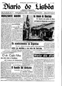 Segunda, 14 de Novembro de 1955