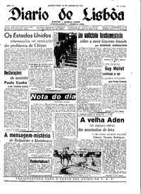 Quarta, 25 de Janeiro de 1956