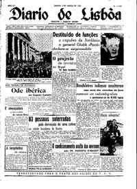 Sábado,  3 de Março de 1956 (1ª edição)