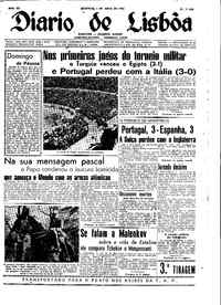 Domingo,  1 de Abril de 1956 (3ª edição)