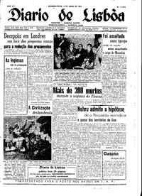 Segunda,  2 de Abril de 1956 (1ª edição)