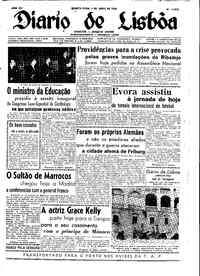 Quarta,  4 de Abril de 1956 (1ª edição)