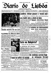 Sábado, 28 de Julho de 1956 (1ª edição)