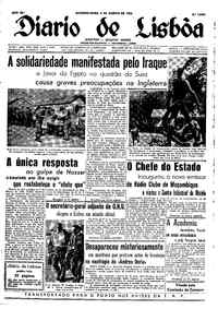 Segunda,  6 de Agosto de 1956