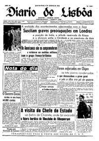 Quinta,  9 de Agosto de 1956