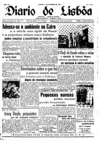 Sábado,  1 de Setembro de 1956 (1ª edição)