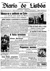 Sábado,  1 de Setembro de 1956 (2ª edição)