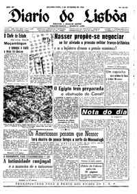 Segunda,  3 de Setembro de 1956