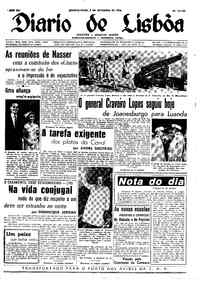 Quarta,  5 de Setembro de 1956