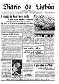 Segunda, 10 de Setembro de 1956 (2ª edição)