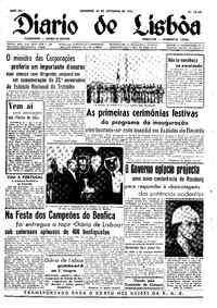 Domingo, 23 de Setembro de 1956 (1ª edição)