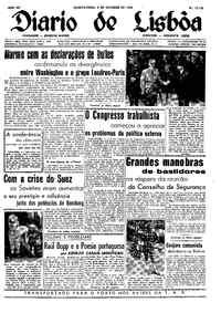 Quarta,  3 de Outubro de 1956