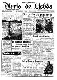 Sábado, 13 de Outubro de 1956 (1ª edição)