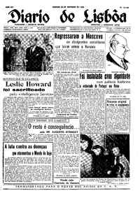 Sábado, 20 de Outubro de 1956 (2ª edição)