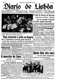 Quarta, 24 de Outubro de 1956