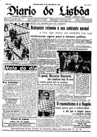 Segunda, 29 de Outubro de 1956 (1ª edição)