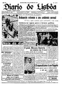 Segunda, 29 de Outubro de 1956 (2ª edição)