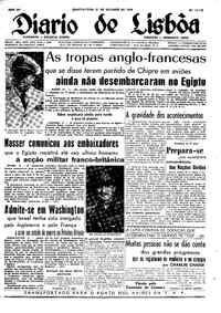 Quarta, 31 de Outubro de 1956 (1ª edição)