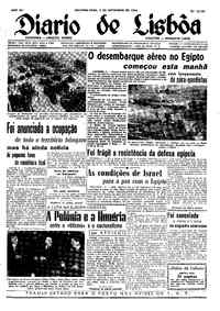 Segunda,  5 de Novembro de 1956 (2ª edição)