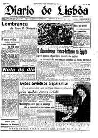 Sexta,  9 de Novembro de 1956