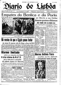 Domingo, 11 de Novembro de 1956