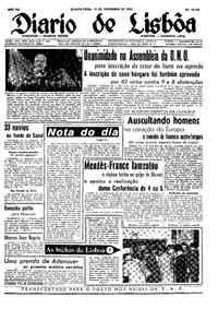 Quarta, 14 de Novembro de 1956